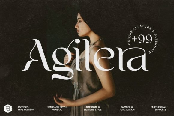 Agilera: Where Art Nouveau Elegance Meets Modern Brand Identity