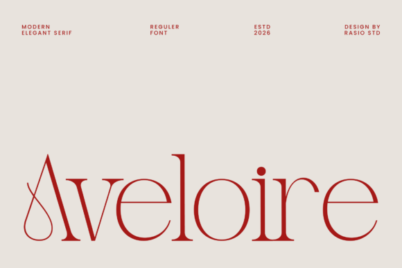 Aveloire: The Elegant Serif That Elevates Modern Design