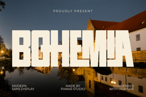 Bohemia: The Modern Sans Display Font That Elevates Luxury and Clarity