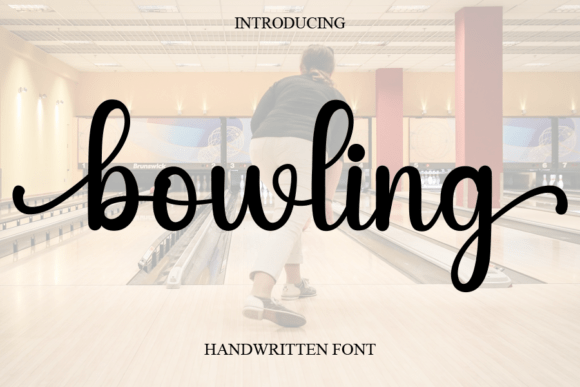Bowling: The Handwritten Font That Bridges Elegance and Approachability