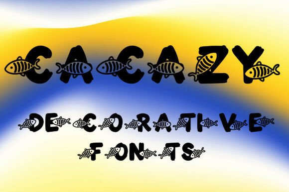 Cacazy: Ocean-Fresh Playfulness in Type