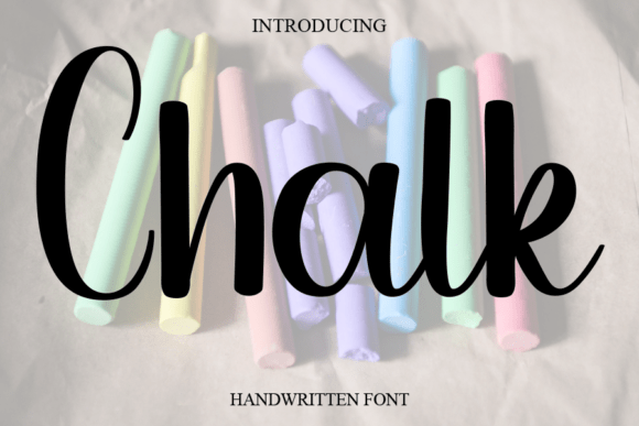 Chalk: Sweet, Cursive & Timelessly Elegant