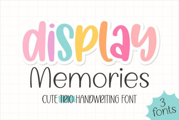 Display Memories: The Handwritten Font That Turns Everyday Projects Into Keepsakes