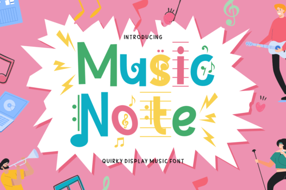 Music Note: A Typography Instrument That Plays Visual Harmony