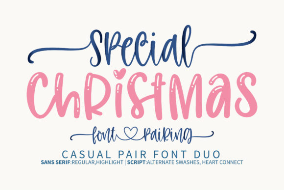 Special Christmas Font: Charming, Delicate, and Surprisingly Versatile