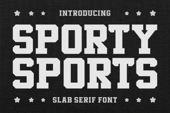Sporty Sports: The Athletic Typeface That Moves With Purpose