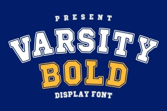 Varsity Bold: The Athletic Typeface That Delivers Impact