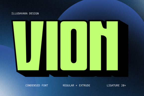 Vion: Bold, Clean, Confident Typography
