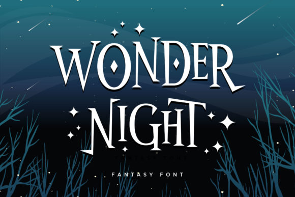 Wonder Night: A Serif Font That Conjures Atmosphere, Not Just Typography